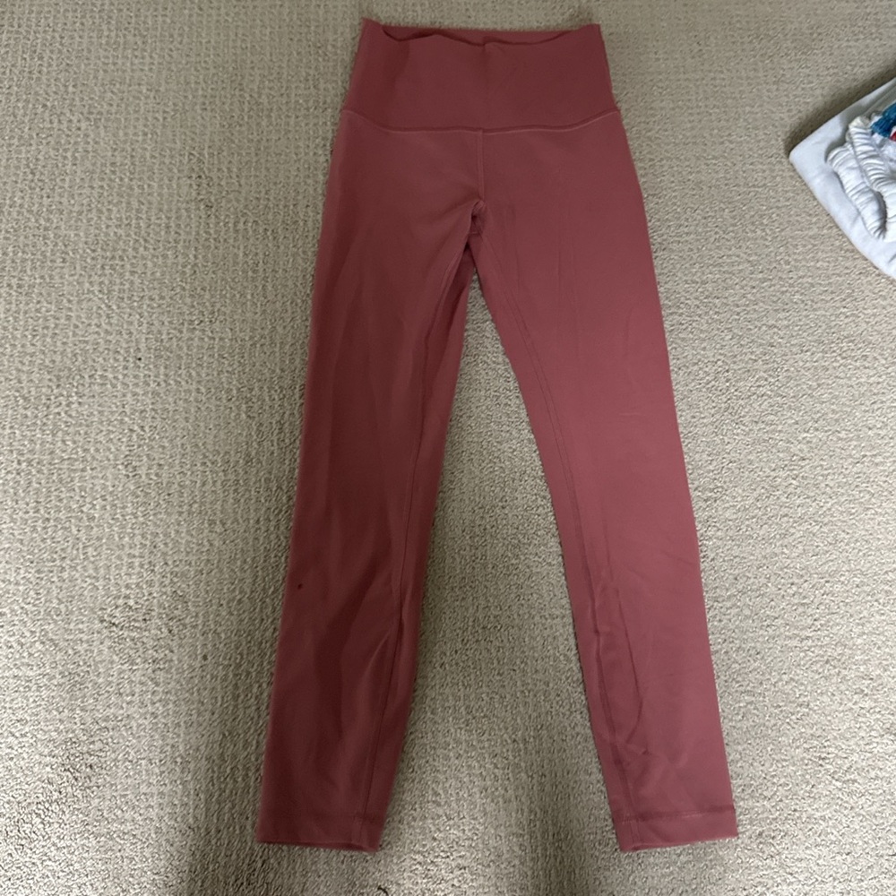 Pink Lululemon Align Leggings